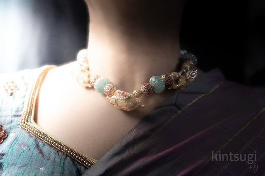 Rani Ruby Bead Necklace