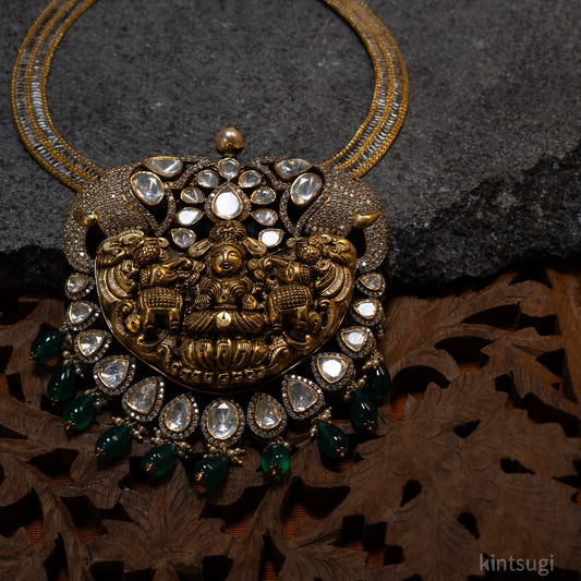 The Lakshmi Vaaruni necklace