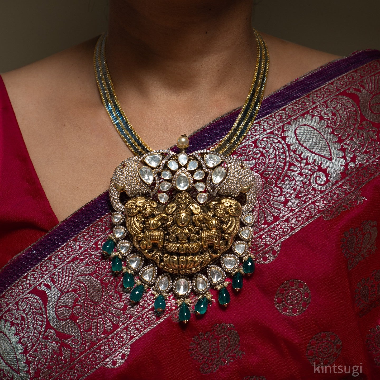 The Lakshmi Vaaruni necklace
