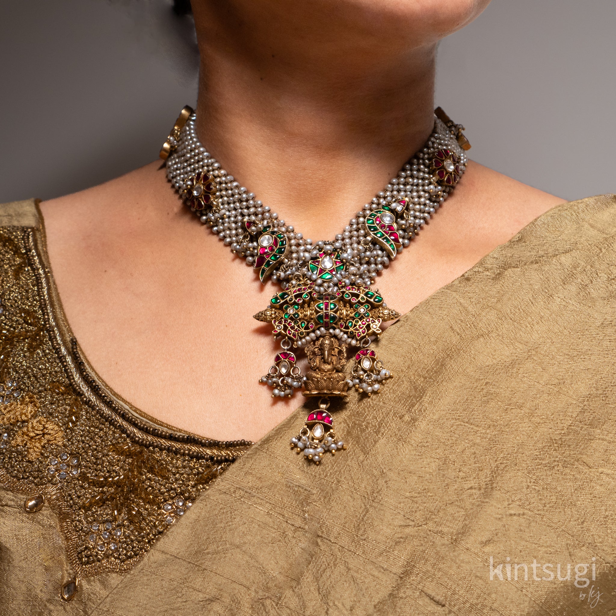 The Pearl Dhanyam Necklace