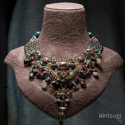 The Azure Songbird Necklace