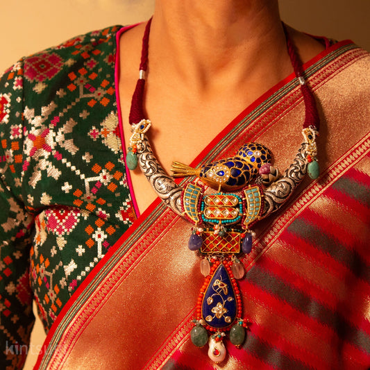 The Lotus Medallion Necklace