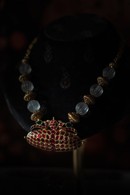The Verdant Lotus Necklace