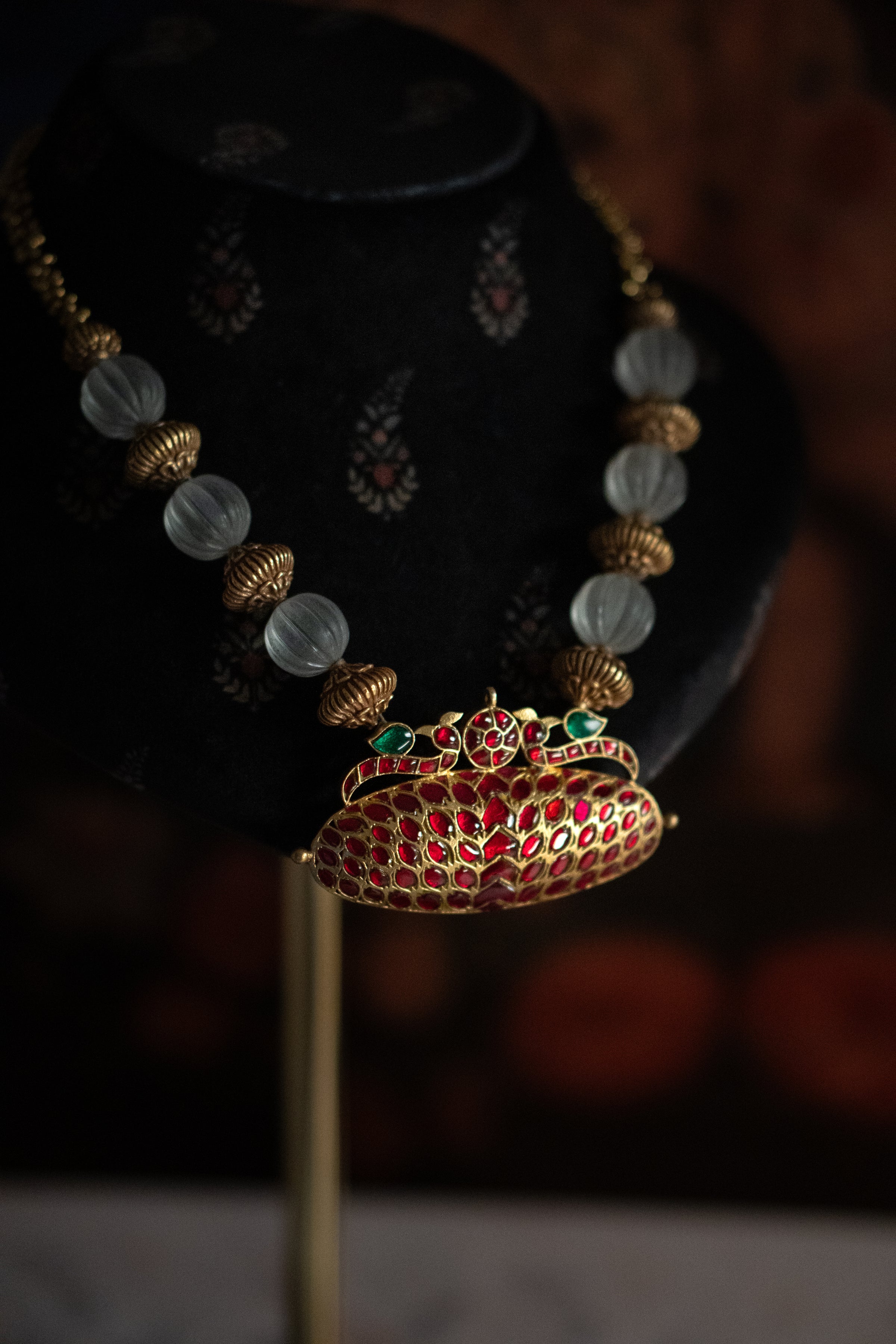 The Verdant Lotus Necklace