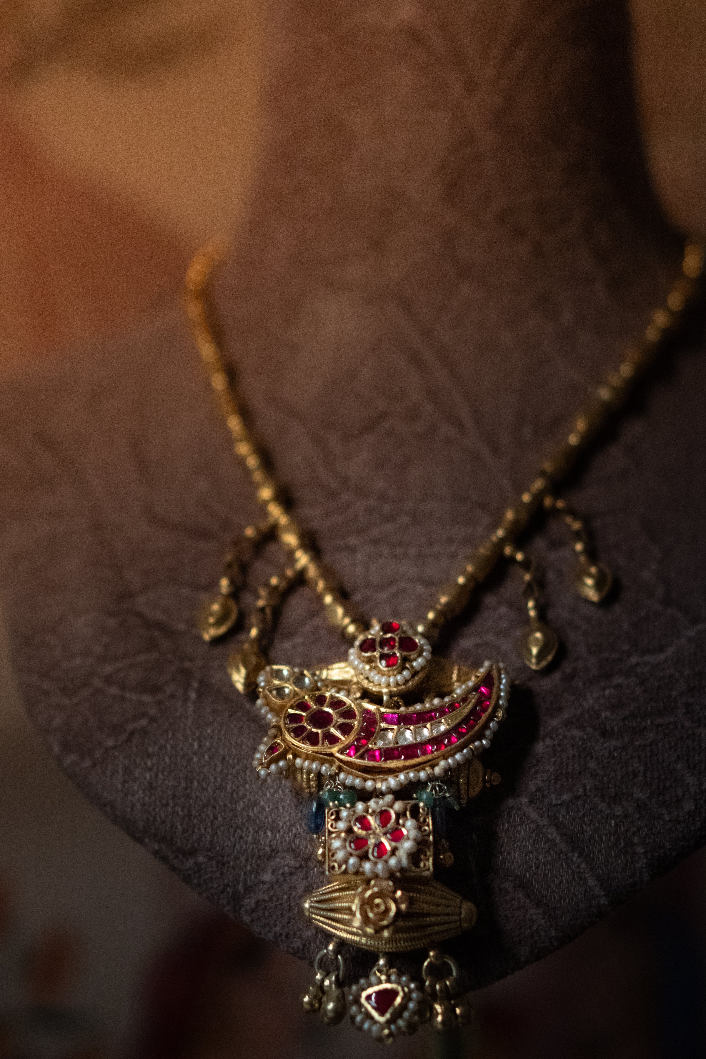 The Aurelia Bird Medallion Necklace