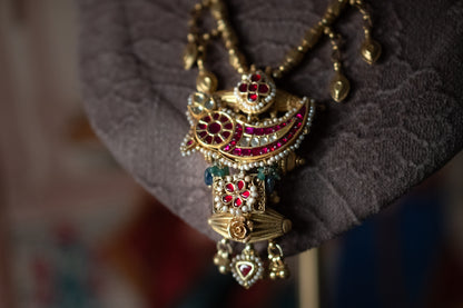 The Aurelia Bird Medallion Necklace