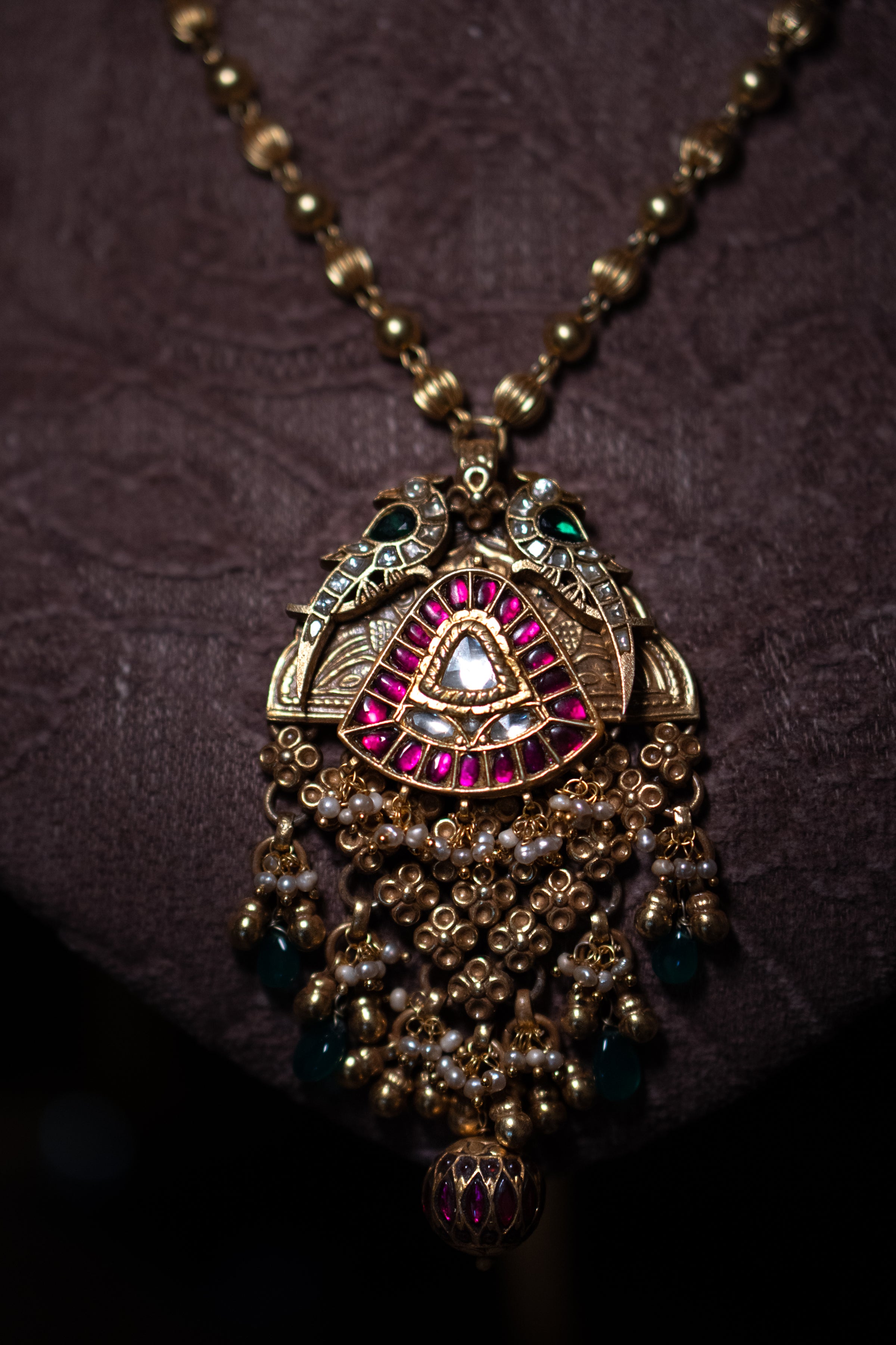The Rajhans Heritage Neckpiece